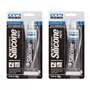 Kit Silicone de Alta Temperatura Preto 50g Tekbond 2 Und