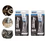 Kit Silicone de Alta Temperatura Preto 50g Tekbond 2 Und