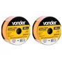 Linha Nylon P/ Pedreiro 0,8 X 100 Metros Laranja Vonder 2 UN