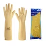 Luva Látex Ranhurada G Químico Resistente Volk 1 Par