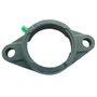Mancal Flange com Rolamento UC205-16 Eixo 25,40mm Kit 2 Und
