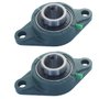 Mancal Flange com Rolamento UC205-16 Eixo 25,40mm Kit 2 Und