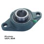 Mancal Oval Flange FL204 + Rolamento P/ Mancal UC204 20 Und