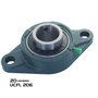 Mancal Oval Flange FL206 + Rolamento Para Mancal UC206 20Und