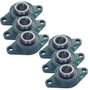 Mancal Oval Flange + Rolamento UCFL204 6 Und
