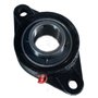 Mancal Oval Flange + Rolamento Ucfl209 Ucfl 209 P/ Eixo 45mm