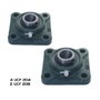 Mancal Quadrado Flange com Rolamento UCF204 + UCF208 - 6 Und
