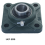 Mancal Quadrado Flange com Rolamento UCF209 DMR