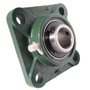 Mancal Quadrado Flange com Rolamento UCF210 2 Unidades