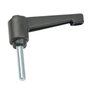 Manipulo Alavanca Trava Macho Zamak 7835 1/2X50mm 3 Unidade