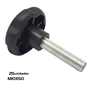Manipulo Macho M10x50mm Modelo Margarida 25 Und