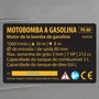 Motobomba À Gasolina 7cv 3 Pol. Px-80 Partida Manual Denzel