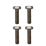 Parafuso 5/16 x 1.3/4 Inox Sextavado Rosca Inteira 4 Peças