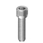 Parafuso Allen M8 X 30 Inox Cilindrica Rosca Inteira - 100Un