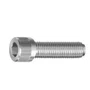 Parafuso Allen M8 X 30 Inox Cilindrica Rosca Inteira - 100Un