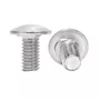 Parafuso Cabeça Lentilha com Trava 1/4 X 1/2 Zincado
