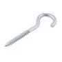 Parafuso Gancho Aberto Para Bucha 6 Mm - 10 Unidades