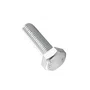 Parafuso Sextavado M12 X 20 Rosca Inteira Zincado Branco