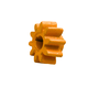 Pinhão Betoneira Maqtron 260 Litros 10 Dentes Furo 25mm