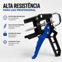 Pistola Aplicador de Silicone Vedação Selante Cartucho
