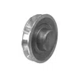 Polia Aluminio 100mm 1 Canal Perfil a 100a1