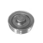 Polia Aluminio 130mm 2 Canais Perfil a 130a2