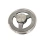 Polia Aluminio 140mm 1 Canal Perfil a 140a1