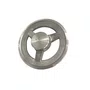 Polia Aluminio 140mm 1 Canal Perfil a 140a1