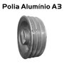Polia Aluminio 160mm 3 Canais Perfil a 160a3
