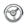 Polia Aluminio 170mm 1 Canal Perfil a 170a1