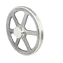 Polia Aluminio 350mm 1 Canal Perfil B 350b1