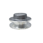 Polia Aluminio 60mm 1 Canal Perfil a 60a1