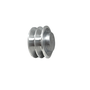 Polia Aluminio 75mm 2 Canal Perfil a 75a2