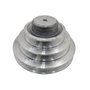 Polia Escalonada Aluminio 4 Canais Perfil a 100 125 150 180