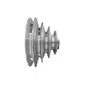 Polia Escalonada Aluminio 4 Canais Perfil a 65 90 115 140