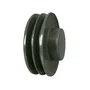 Polia Ferro Fundido 130mm C/ 2 Canais Perfil a 130a2