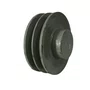 Polia Ferro Fundido 140mm C/ 2 Canais Perfil B 140b2