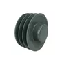 Polia Ferro Fundido 150mm C/ 3 Canais Perfil B 150b3
