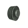 Polia Ferro Fundido 160mm C/ 3 Canais Perfil B 160b3