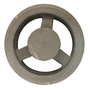 Polia Ferro Fundido 190mm C/ 3 Canais Perfil a 190a3