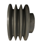 Polia Ferro Fundido 190mm C/ 3 Canais Perfil a 190a3