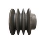 Polia Ferro Fundido 90mm C/ 3 Canais Perfil B 90b3