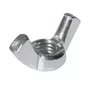 Porca Borboleta M10 Inox Ma 1.5 Milimetros - 10 Unidades