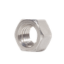 Porca Sextavada M8 Inox MA 1.25 Rosca Grossa 100 Unidade