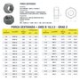 Porca Sextavada M8 Rosca MA 1,25 Classe 6 Zincada 100 Und