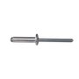 Rebite Repuxo 4,0 X 25 Aluminio Natural 100 Unidade