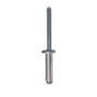 Rebite Repuxo 4,0 X 25 Aluminio Natural 100 Unidade
