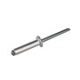 Rebite Repuxo 4,0 X 25 Aluminio Natural 100 Unidade