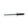 Rebite Repuxo Preto 3,2 X 14 Aluminio 500 Unidade
