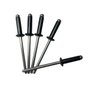 Rebite Repuxo Preto 3,2 X 14 Aluminio 500 Unidade